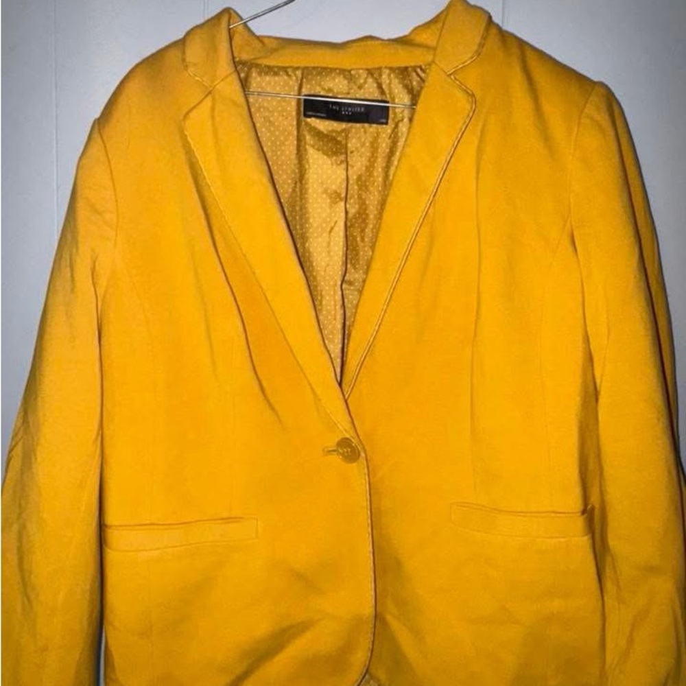 Yellow Women's Blazer by New Look